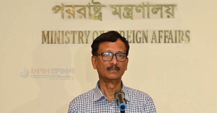 ভারতের সঙ্গে পানিবণ্টন নিয়ে টালবাহানার কিছু নেই: পররাষ্ট্র উপদেষ্টা